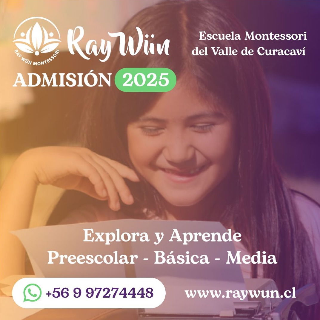 Admisión 2025 Ray Wün Montessori